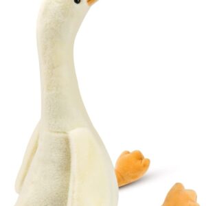 Stuffed Animal, 19.7 Inch Soft Goose Doll Plush Toy Hugging Pillow, Cute Duck Stuffed Animal, Goose Stuffed Plush Toys Gifts for Kids Baby Shower Birthday Party Favors Supplies