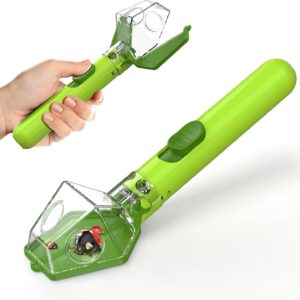 Bug Catcher for Kids, Insect Trap Kit with 6X Magnifier Glass - Educational Exploration Tool for Indoor and Outdoor,Christmas Birthday Gifts Toys for Adults, Boys, and Girls, Green