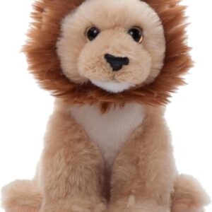 Lion Stuffed Animal Plushie, Gifts for Kids, Zoo Animals, Lion Plush Toy 6 inches