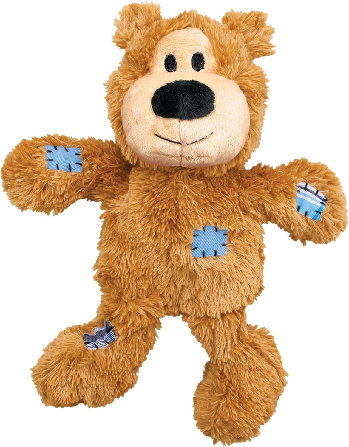 Bears - Durable Toys with Internal Knotted Ropes and Minimal Stuffing for Less Mess (Assorted Colors) (Medium/Large)